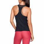 Tank Top Women Under Armour Racer Tank Black - Image 5
