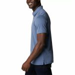 Men’s Short Sleeve Polo Shirt Columbia Nelson Point™ Indigo - Image 5