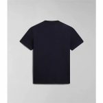 Men’s Short Sleeve T-Shirt Napapijri S-Faber Black - Image 7