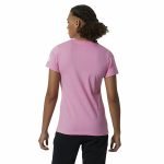 Women’s Short Sleeve T-Shirt New Balance Essentials Celebrate Pink - Image 5
