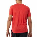 Short-sleeve Sports T-shirt New Balance Impact Run Orange - Image 3