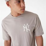 Men’s Short Sleeve T-Shirt New Era ESSNTLS LC OS TEE NEYYAN 60435555 Light brown (M) - Image 5