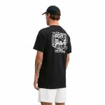 Men’s Short Sleeve T-Shirt Vans Next Stop Ss Black (M) - Image 3