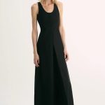 High Density Modal Mulberry Silk Insert U-neck Vest Dress"Simple Love"