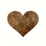 NNETM 20 Reasons Why I Love You Wooden Heart Puzzle
