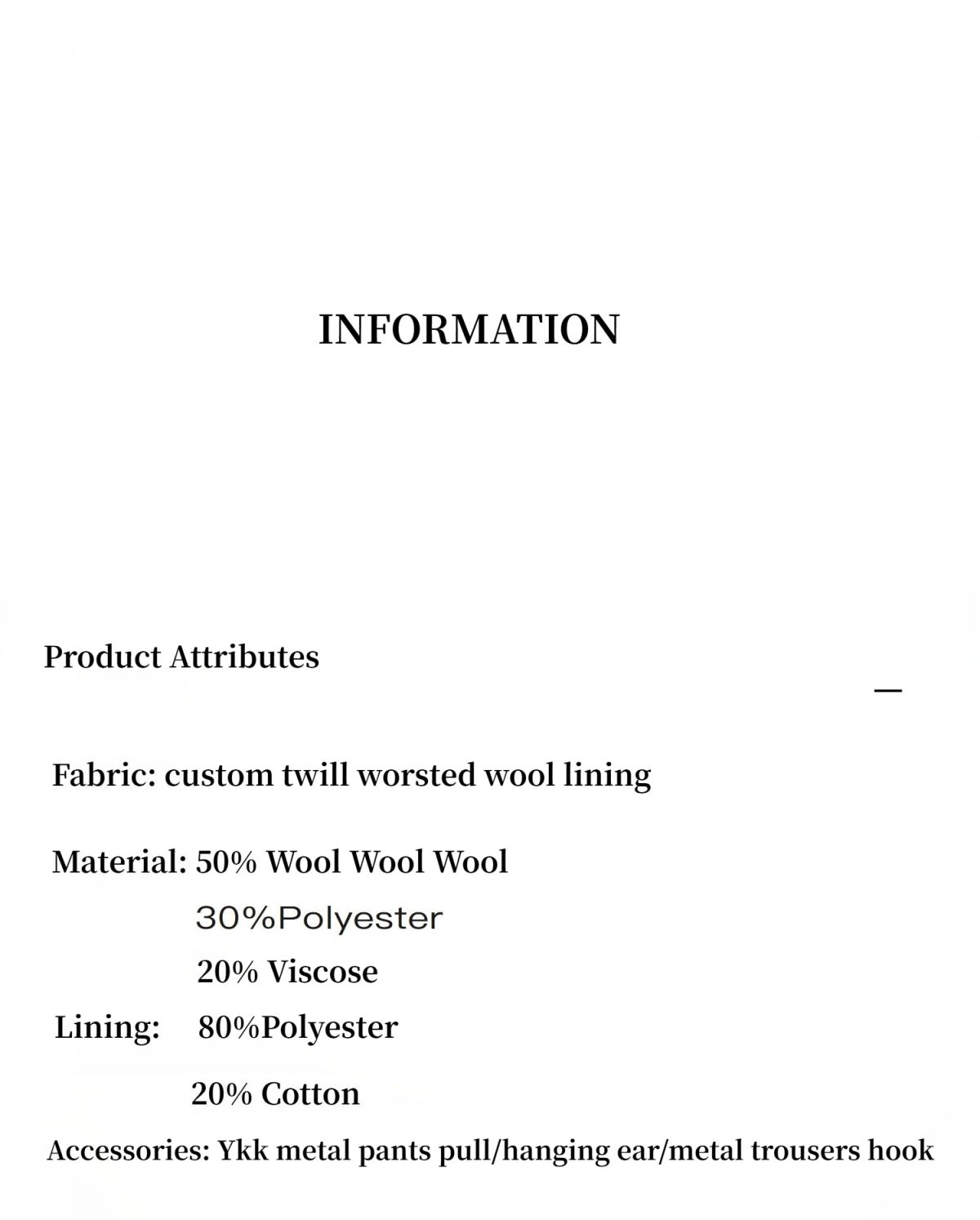 "City Stroll" casual and relaxed wool-blend double-pleated straight draped wide-leg casual trousers for autumn - Image 4