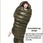 NNETM Ultralight Down Mummy Sleeping Bag for Camping - Image 3