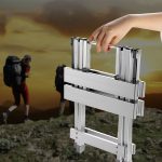 NNETM Ultra-Lightweight Folding Aluminum Camping Stool - Image 2