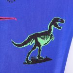 Dinosaur Kids Pajama Set – Long Sleeve Shirt and Pants, Cartoon Dino Design - Image 2