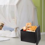 NNETM Foldable Leather Storage Stool - Stylish Lodge Design - Image 5