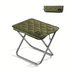 Folding Aluminum Stool with Carry Bag