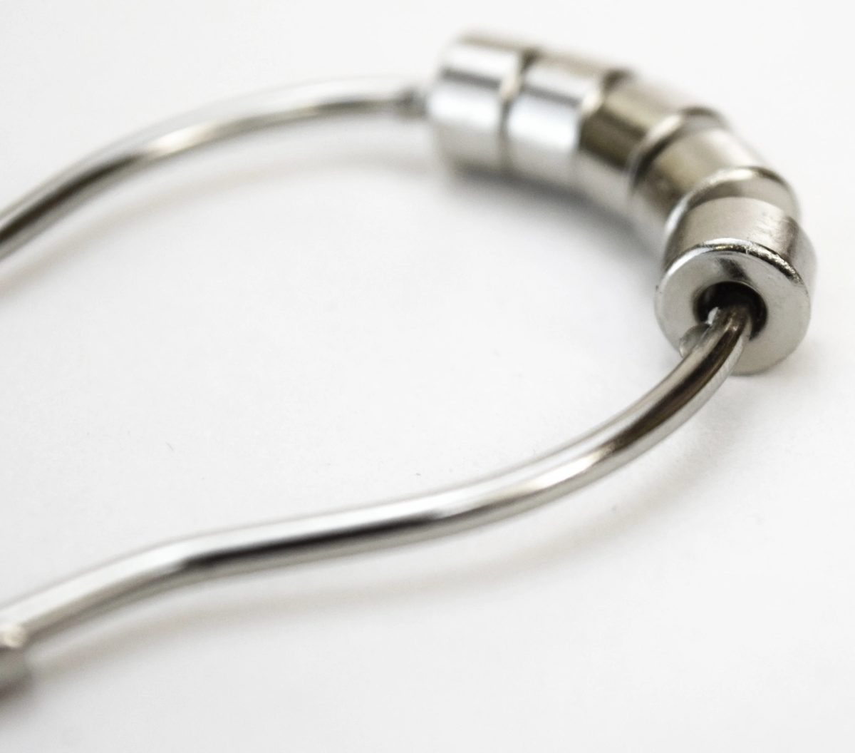 Organic Linen Shower Curtain | Off White | Eco-Friendly & Mold-Resistant | UK Made - Image 3