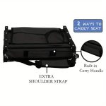 Portable Outdoor Stand Sports Seat with Back Support and Wide Cushion - Image 4