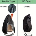 Heavy-Duty Hanging Egg Chair Cover with Zipper Closure - Image 4