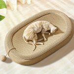 Ivory Cat Scratching Board and Bed Combo - Image 3