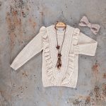 Stylish Girls' Knitwear Dress Set - Image 9