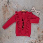 Stylish Girls' Knitwear Dress Set - Image 3