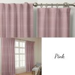 Modern Geometric Triangle Organic Cotton Curtains - Light Filtering & Blackout Options - Image 5