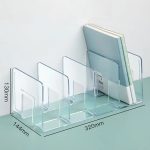 4 Tier Acrylic Desk Organizer Book Stand - Image 2