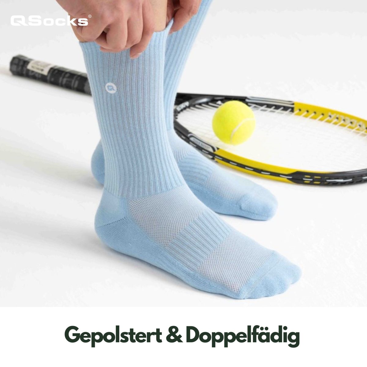 Sportsocken gepolstert für Damen und Herren 4X Paar - Image 3