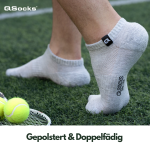 Sneaker Socken gepolstert für Damen & Herren 6X Paar - Image 3