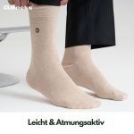 Business Anzug Socken aus Bio-Baumwolle 4X Paar - Image 3