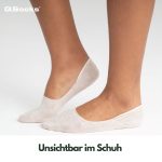 Medium Cut Ballerina Socken für Damen und Herren 6X Paar - Image 2