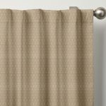 Modern Geometric Triangle Organic Cotton Curtains - Light Filtering & Blackout Options - Image 2