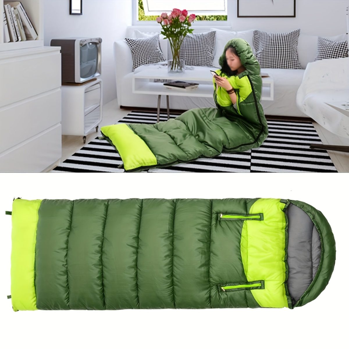 NNETM Sleeping Bag for Camping Hiking - Image 4