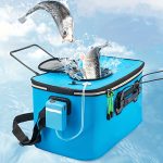 NNETM Fishing Bucket Portable Live Bait Container - Image 2