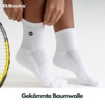 Quarter Mittelhohe Socken gepolstert für Damen und Herren 4X Paar - Image 4