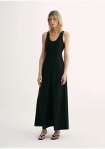 High Density Modal Mulberry Silk Insert U-neck Vest Dress"Simple Love" - Image 11