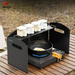 Folding Stove Windshield Portable Outdoor Gas Shield - Image 3