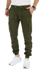 STYLEKO Cargohose Elastischer Hosenband - Image 48