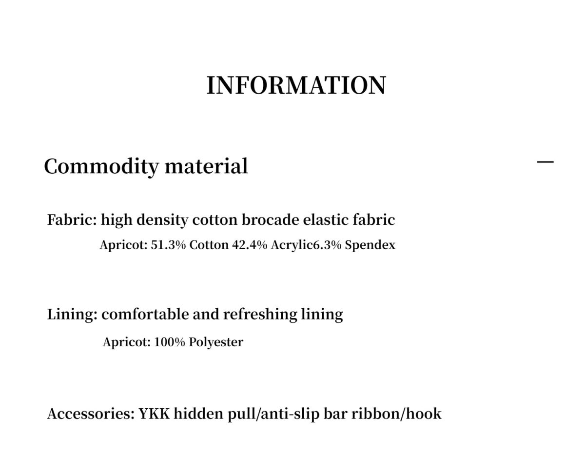 "Summer Formula" Retro and elegant bust-wrapped, long-waisted, slim-fitting, large A-hem mid-length dress - Image 4