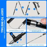 NNETM Aluminum Trekking Poles for Hiking - Image 2