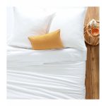 Fitted bottom sheet Atmosphera White (90 x 190 cm) - Image 2