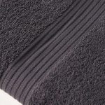 Bath towel TODAY Essential Maxi 90 x 150 cm Black - Image 4