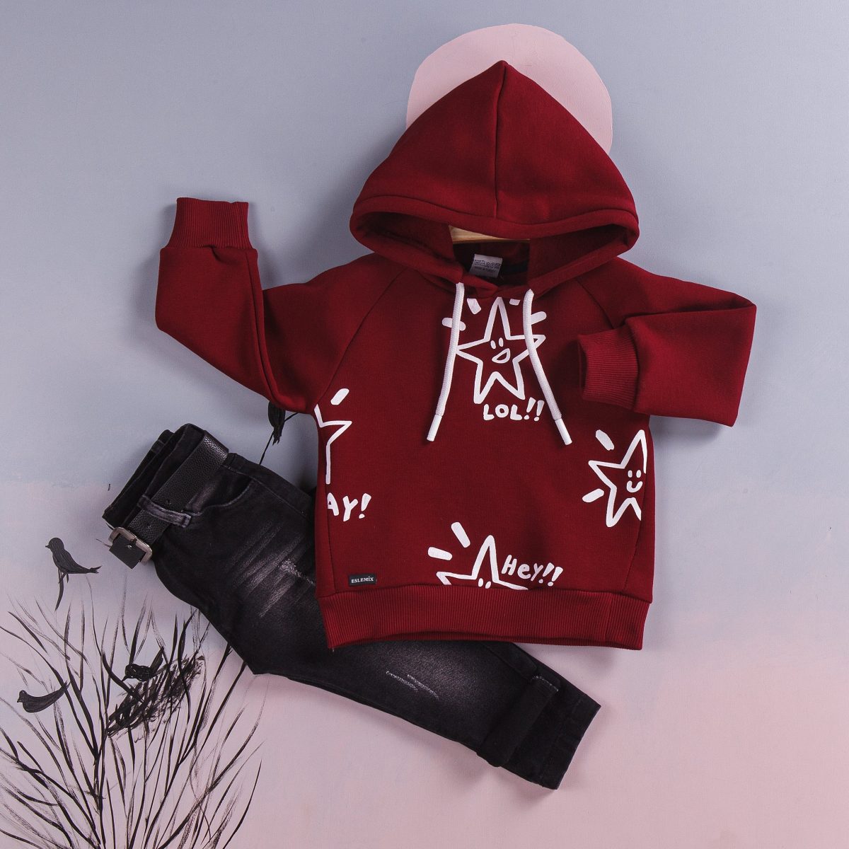 Star Scribble Boys Casual Set - Image 2