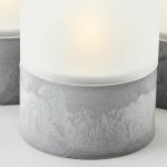 LED Candle Brilliant Grey Plastic - Image 4