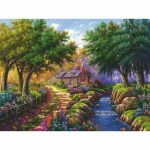 Puzzle Ravensburger Cottage By The River - Image 5