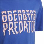 Child's Short Sleeve T-Shirt Adidas Predator Blue - Image 7