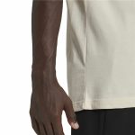 Men’s Short Sleeve T-Shirt Adidas Essentials Feelcomfy White - Image 3
