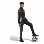 Long Sports Trousers Adidas Messi Infantil Black - Image 10