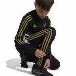 Long Sports Trousers Adidas Messi Infantil Black - Image 6