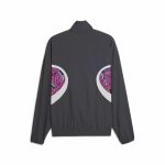 Tracksuit for Adults Puma AC Milan Woven Grey Dark grey - Image 9