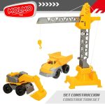 Construction Vehicles Colorbaby 31 x 41 x 9,5 cm (4 Units) 3 Pieces - Image 6