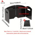 Folding Stove Windshield Portable Outdoor Gas Shield - Image 5