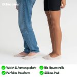 Medium Cut Ballerina Socken für Damen und Herren 6X Paar - Image 5