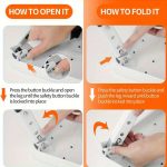 Folding Step Stool 1-Step Ladder - Image 5